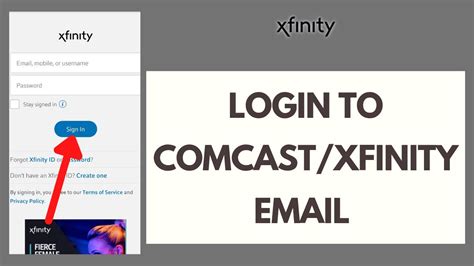 comcast email sign in.